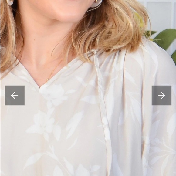 New Z Supply Amelia Top in Sandstone Size Large - Picture 2 of 9